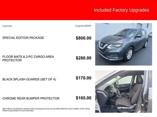 Gun Metallic 2019 Nissan Rogue S