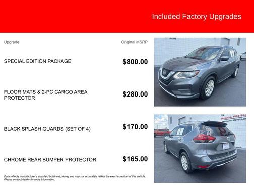 Gun Metallic 2019 Nissan Rogue S