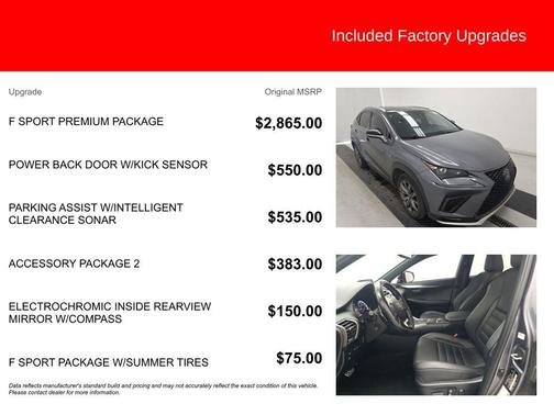 2020 Lexus NX 300 F Sport