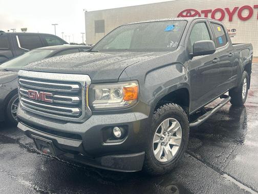 Cyber Gray Metallic 2016 GMC Canyon SLE