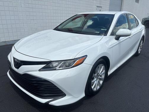 Super White 2020 Toyota Camry LE