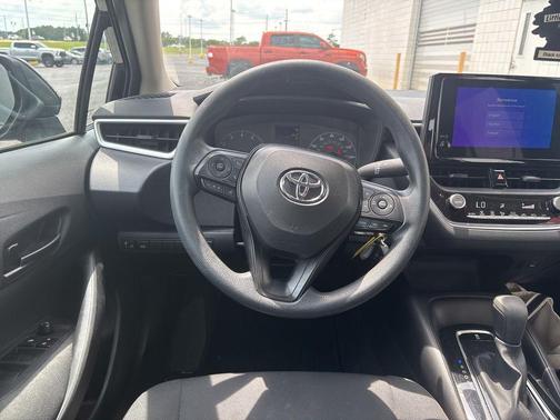 Midnight Black Metallic 2025 Toyota Corolla LE