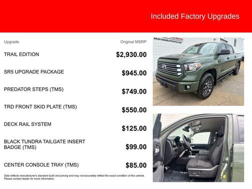 Army Green 2021 Toyota Tundra SR5