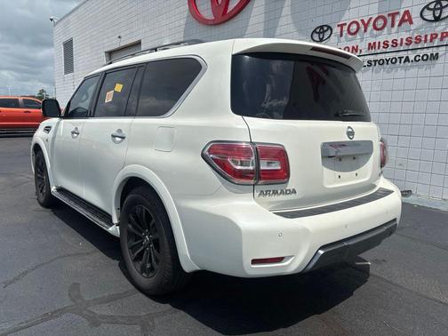 Pearl White Tricoat 2019 Nissan Armada Platinum