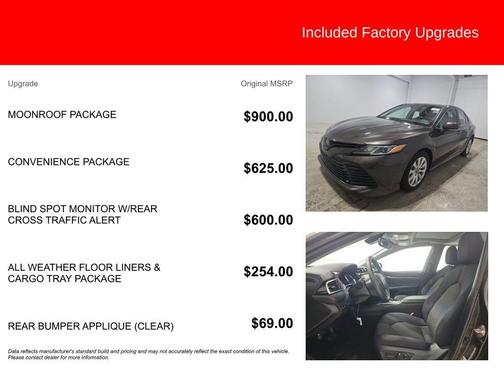 Brown Stone 2018 Toyota Camry LE