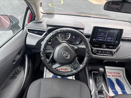 Ruby Flare Pearl 2022 Toyota Corolla LE