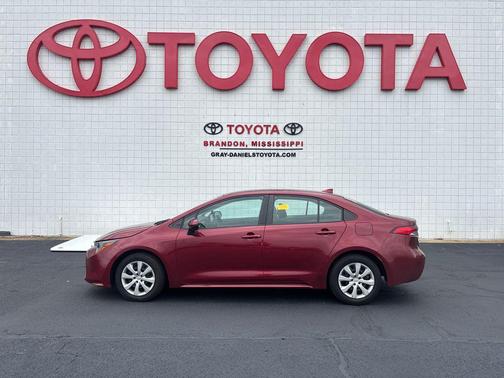 Ruby Flare Pearl 2022 Toyota Corolla LE