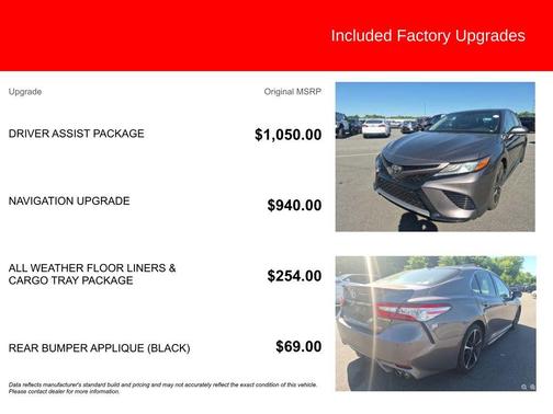 Predawn Gray Mica 2018 Toyota Camry XSE