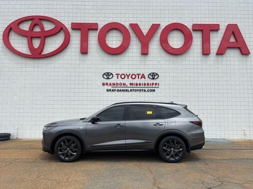 Liquid Carbon Metallic 2022 Acura MDX A-Spec Package