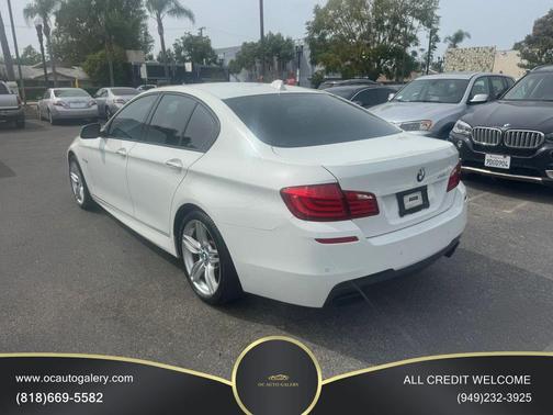 Alpine White 2012 BMW 550 550i Sedan 4D