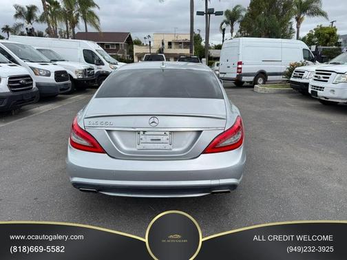 Blue 2014 Mercedes-Benz CLS-Class CLS 550 Coupe 4D
