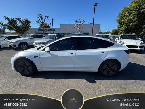Pearl White Multi-Coat 2021 Tesla Model 3 Long Range