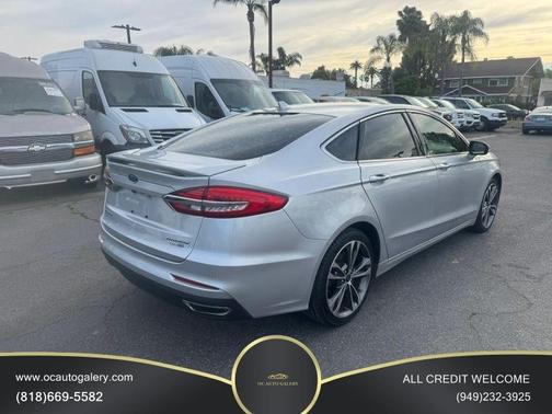 Ingot Silver Metallic 2019 Ford Fusion Titanium