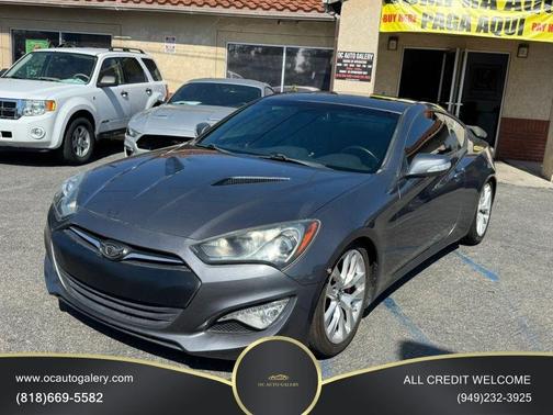 Gray 2013 Hyundai Genesis Coupe 3.8 Track