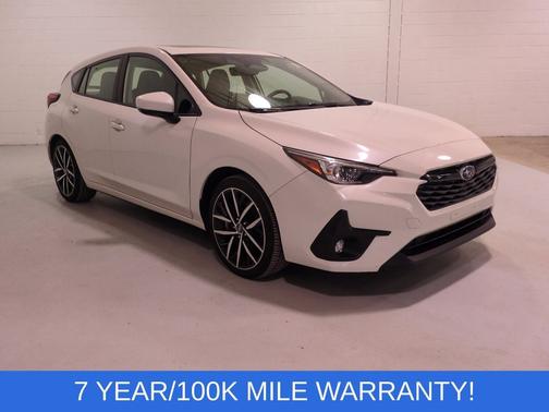 Crystal White Pearl 2024 Subaru Impreza Sport Hatchback