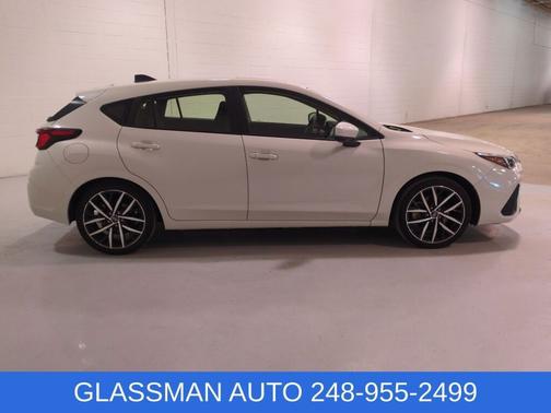 Crystal White Pearl 2024 Subaru Impreza Sport