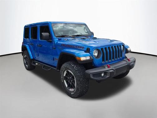 Hydro Blue Pearlcoat 2021 Jeep Wrangler Unlimited Rubicon
