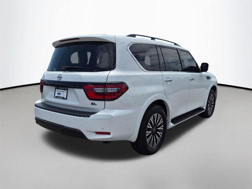 Aspen White Tricoat 2024 Nissan Armada SL 2WD