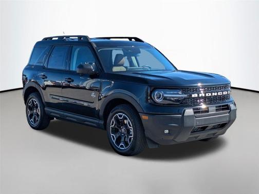 SHADOW BLACK 2025 Ford Bronco Sport Outer Banks