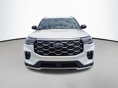 STAR WHITE MET TRI-COAT 2026 Ford Explorer Platinum