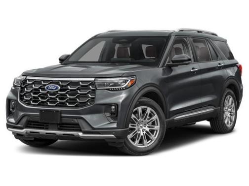 STAR WHITE MET TRI-COAT 2026 Ford Explorer Platinum