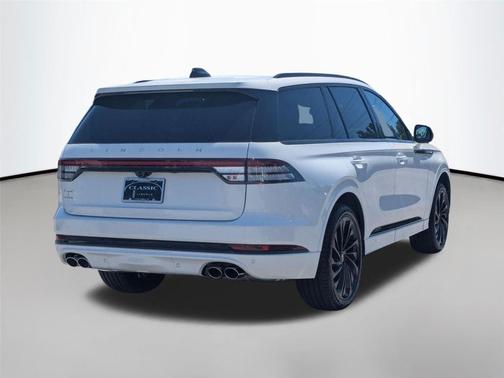 PRISTINE WHITE MET 3C 2025 Lincoln Aviator Reserve AWD