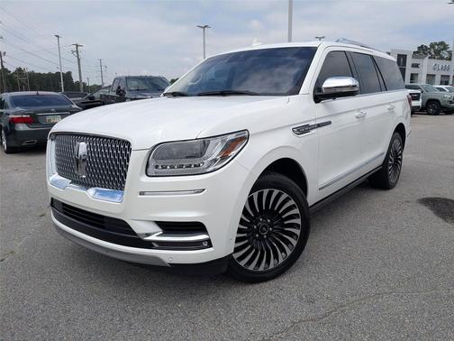 PRISTINE WHITE 2020 Lincoln Navigator Black Label