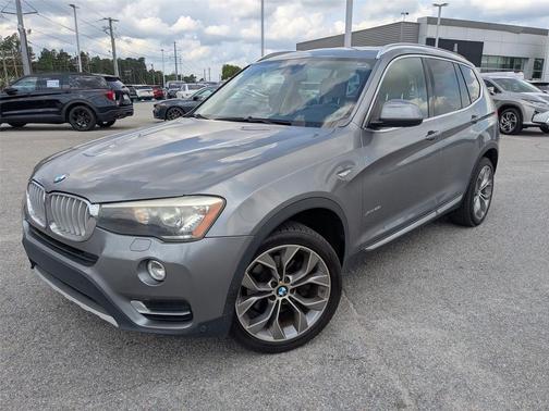Space Gray Metallic 2016 BMW X3 xDrive28i