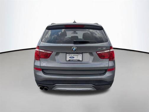 Space Gray Metallic 2016 BMW X3 xDrive28i