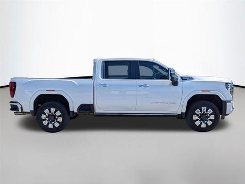 White Frost Tricoat 2024 GMC Sierra 2500 Denali
