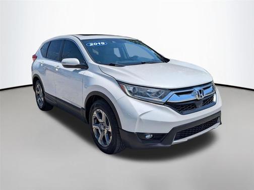 Platinum White Pearl 2019 Honda CR-V EX-L
