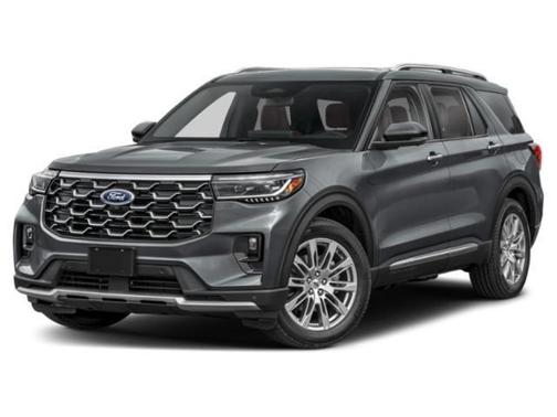Rapid Red Metallic Tinted Clearcoat 2026 Ford Explorer Platinum