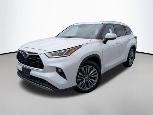 Wind Chill Pearl 2022 Toyota Highlander Platinum