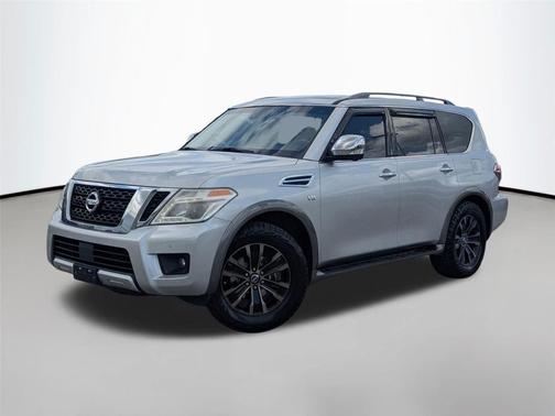 Brilliant Silver 2017 Nissan Armada Platinum