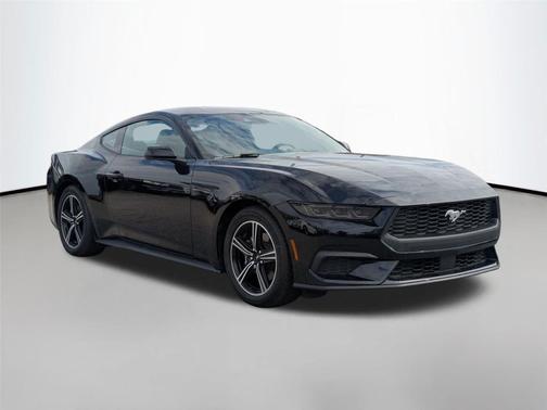 SHADOW BLACK 2025 Ford Mustang EcoBoost
