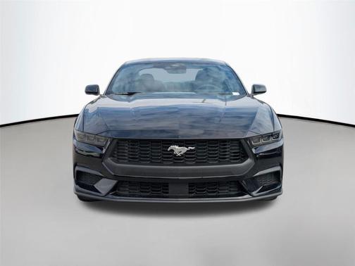 SHADOW BLACK 2025 Ford Mustang EcoBoost