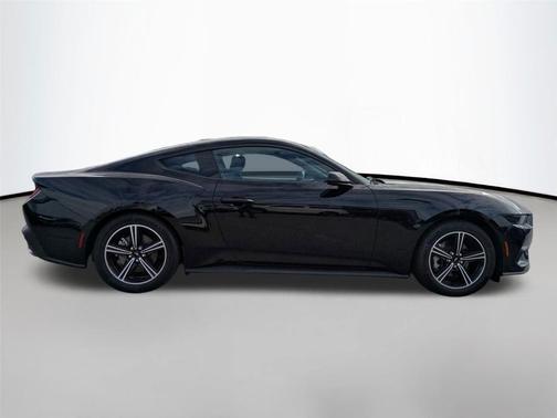 SHADOW BLACK 2025 Ford Mustang EcoBoost