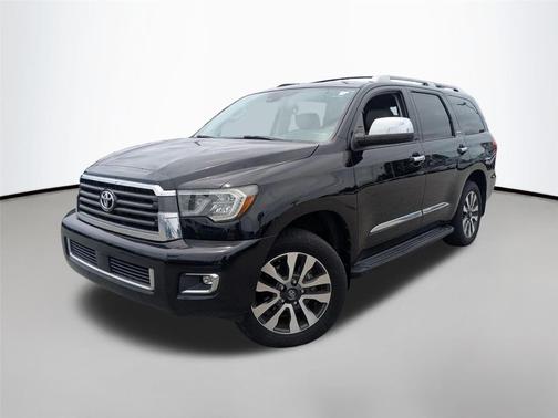 Midnight Black Metallic 2021 Toyota Sequoia Limited