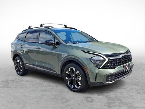 Green 2023 Kia Sportage X-Line