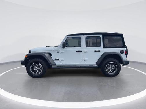 Bright White Clearcoat 2024 Jeep Wrangler Sport S