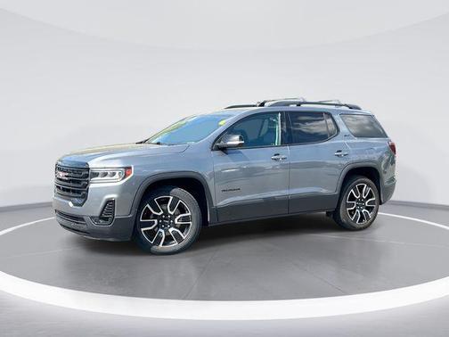 Satin Steel Metallic 2021 GMC Acadia FWD SLT