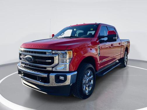 RACE RED 2021 Ford F-250 Lariat