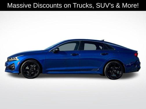 Sapphire Blue 2021 Kia K5 GT-Line