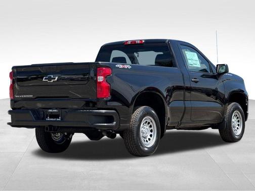 Black 2026 Chevrolet Silverado 1500 WT