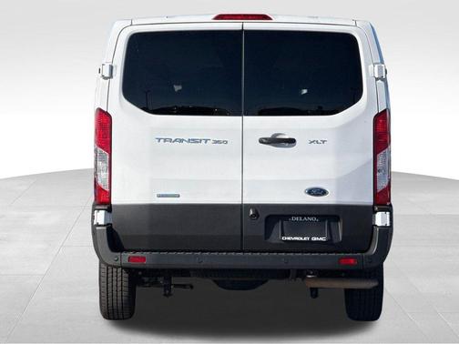 Oxford White 2023 Ford Transit-350 XLT
