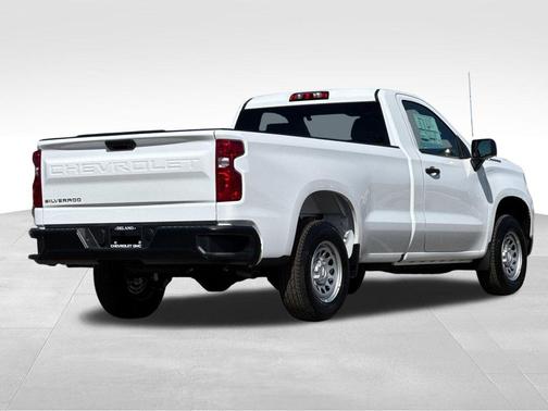 Summit White 2026 Chevrolet Silverado 1500 WT