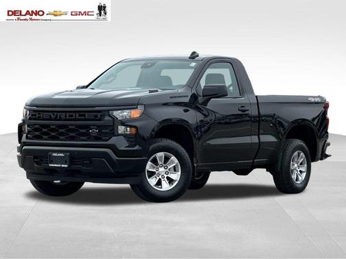 Black 2026 Chevrolet Silverado 1500 WT