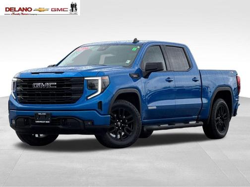 Blue Metallic 2022 GMC Sierra 1500 Elevation