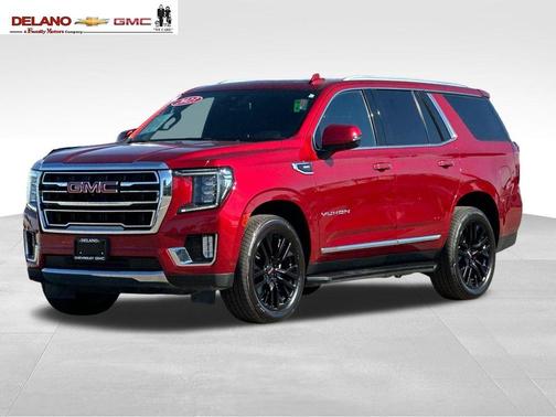 Volcanic Red 2023 GMC Yukon SLT