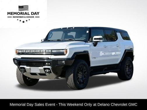 White 2025 GMC HUMMER EV SUV 2X